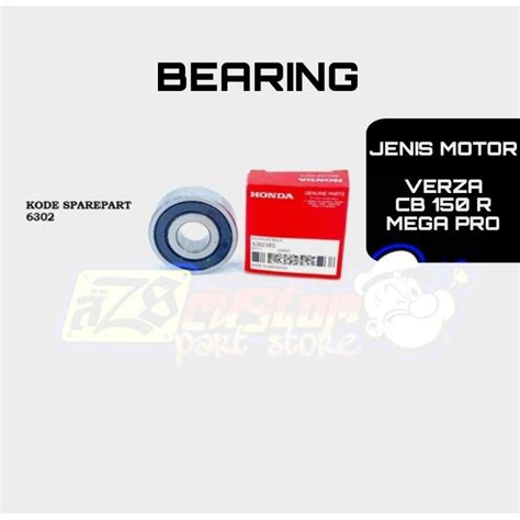 Jual Bearing Kotak Bearing Laher Roda Cbr Verza Sonic Gl Pro