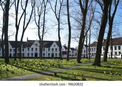 Beguinage Bruges Stock Photo 98620832 | Shutterstock