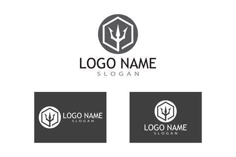 Trident Logo Template Vector Graphic by Redgraphic · Creative Fabrica