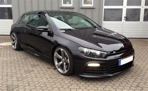 VW Scirocco R In Deep Black Fahrzeuge