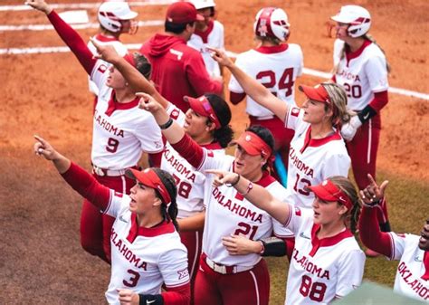 Ou Softball Advances To Ncaa Super Regionals With Rout Of Texas Aandm