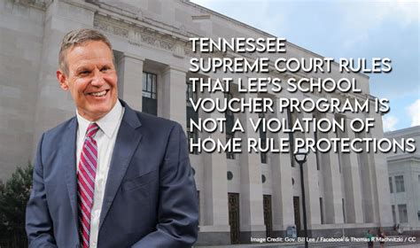 Tn Supreme Court Says Governor Lees Voucher Program Not A Violation Of