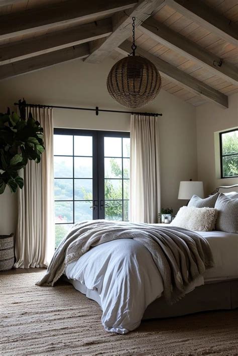 25 Stunning Vaulted Ceiling Bedroom Ideas To Upgrade Your Space In 2024 Home Bedroom Modern