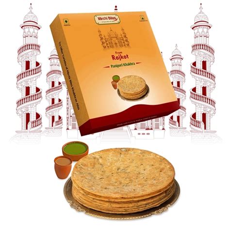 Buy Best Rajkot S Famous Panipuri Khakhra Online At Lowest Price