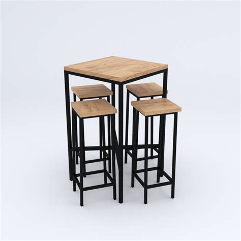 Wysoki stolik do kuchni VITERBO 60x60x100 wyprzedaż producent NOTODO OLX