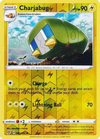 Esp Charjabug Uncommon Reverse Holo Playset