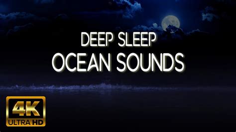 Oceanside Soothing Sounds For Deep Sleep Ocean Sounds For Deep Sleep Dark Screen Ocean Waves