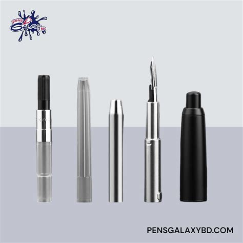 Majohn A1 Fountain Pen Clipless - Matte Black – Pens Galaxy BD