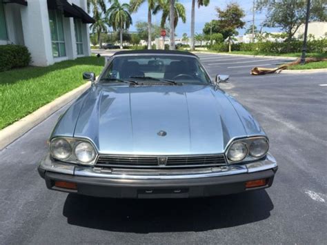 Jaguar Xjs V Convertible Low Miles Garage Kept Florida Showroom