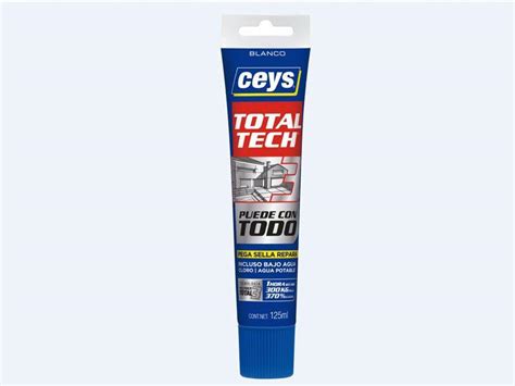 Pegamento Gresite Total Tech Blanco Ceys 125Ml Hidromar