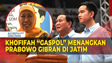 Tancap Gas Khofifah Terus Berikhtiar Menangkan Prabowo Gibran Di Jawa