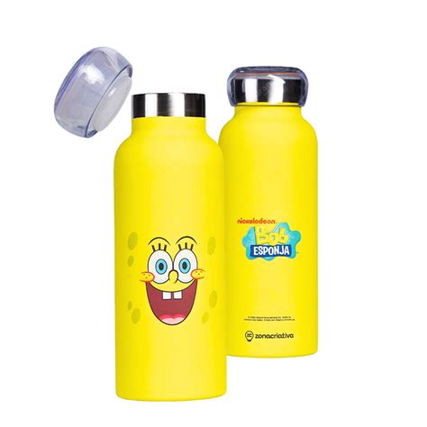 Garrafa T Rmica Personalizada Bob Esponja Bebrands Online Shop