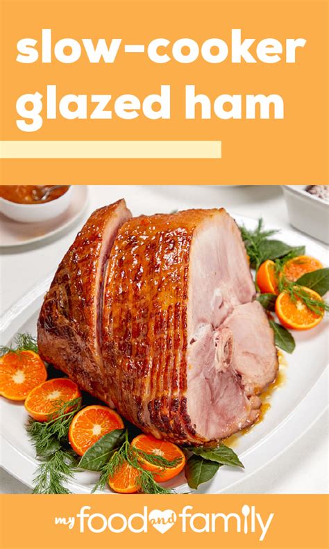 Slow-Cooker Glazed Ham – No Easter menu is complete without ham ...