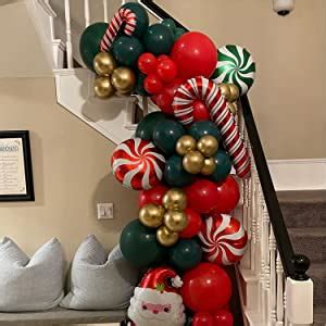 Amazon Beliueyes Christmas Balloon Garland Arch Kit 153pcs Doubled