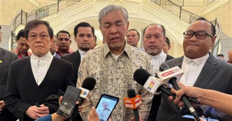 Saya Amat Bersyukur Berterima Kasih Kepada Allah Zahid Hamidi Ulas