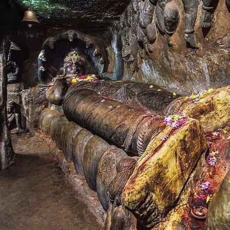 Secret Temples On Instagram Lord Vishnu In A Reclining Posture