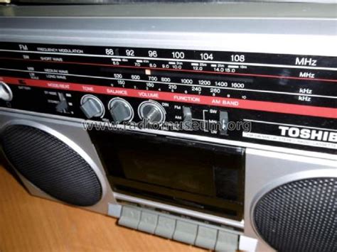 Stereo Radio Cassette Recorder Rt 6015 Radio Toshiba Corporation