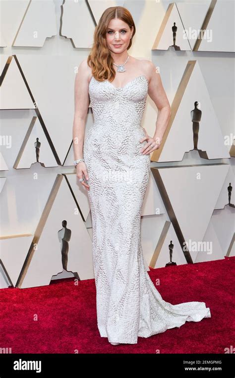 Amy Adams Walking On The 2019 Oscars Red Carpet At The 91st Academy