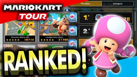 Ranked Copa Toadette Mario Kart Tour YouTube