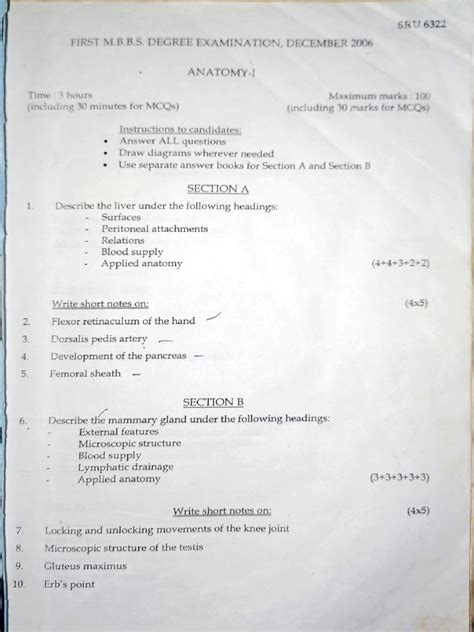 question papers