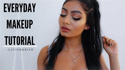 My Everyday Drugstore Makeup Tutorial Matte Neutrals Lavish Krish Youtube