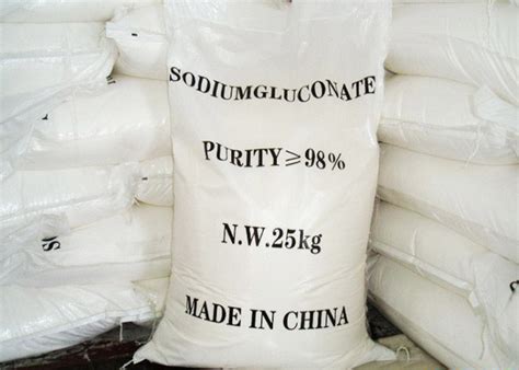 Industrial Grade Concrete Additives Retarder Sodium Gluconate In