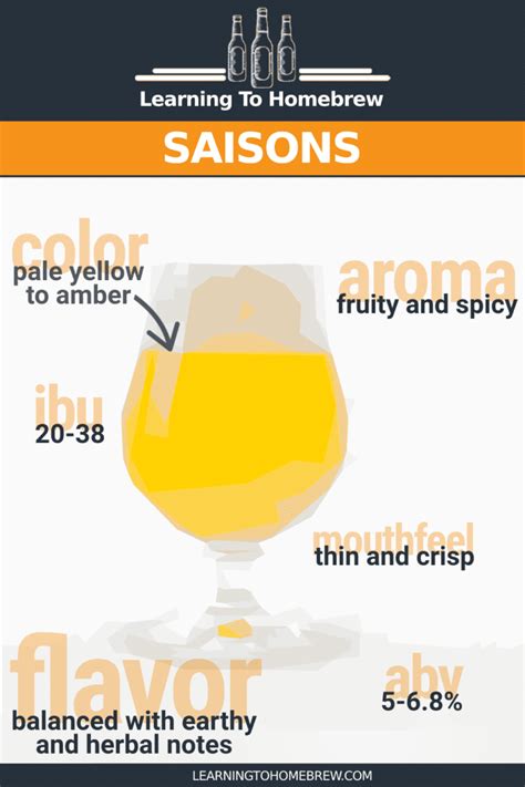 Saison Recipes - Ingredients, Water Profile, & Brewing Notes