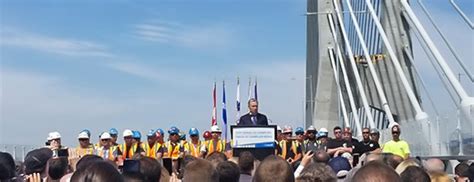 The Inauguration Of The Samuel De Champlain Bridge A Great Moment For