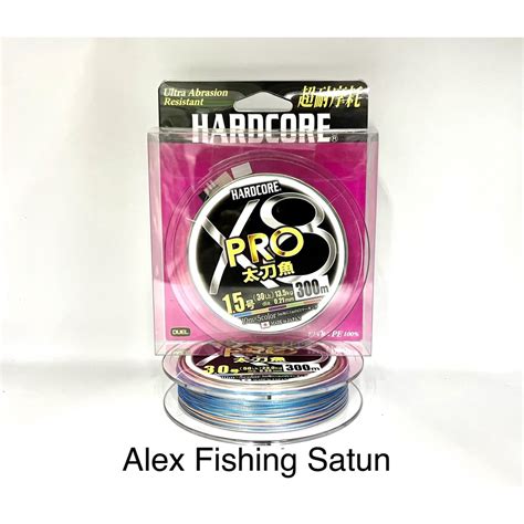 สายPE DUEL Hardcore X8 PRO ยาว 300 เมตร Made in Japan Shopee Thailand