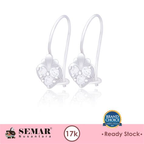 Promo Anting Emas Gianna White Gold 17K Semar Nusantara Cicil 0 3x