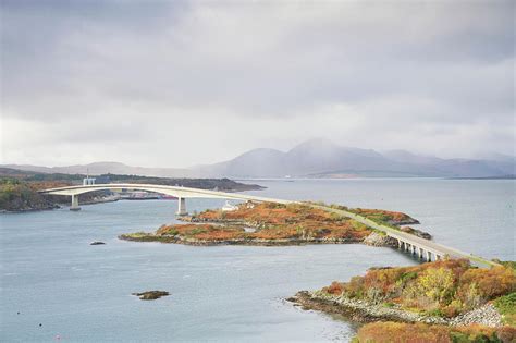 Skye Bridge to Isle of Skye. Photograph by Richard Johnson - Pixels