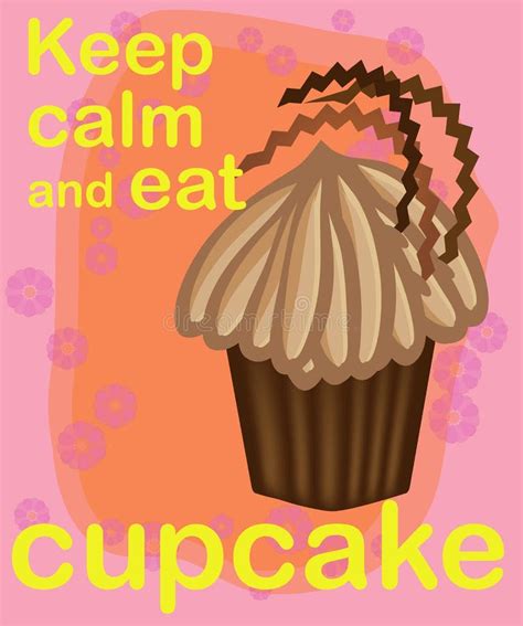 Keep Calm Eat Cake Poster Stock Illustrations 58 Keep Calm Eat Cake