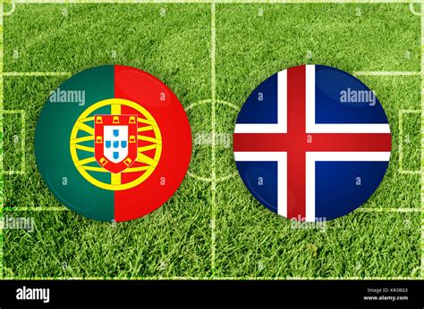 Portugal vs Iceland Stock Photo - Alamy