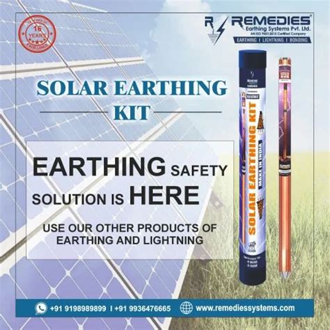 Solar Earthing Kit Solar Earth Electrode Manufacturer From Lucknow