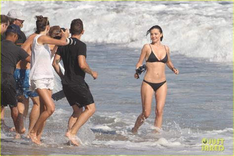 Miranda Kerr Shows Off Flawless Figure During Bikini Photo Shoot Photo