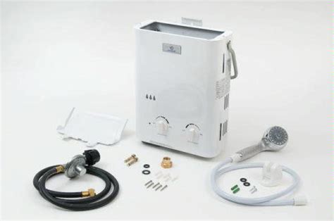 Portable Outdoor Shower Instant Hot Water He Cool Camping Gear