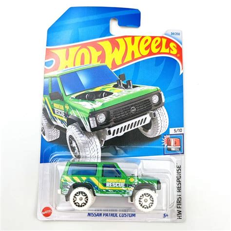 Машинка коллекционная Mattel Hot Wheels 2024 NISSAN PATROL CUSTOM купить с доставкой по