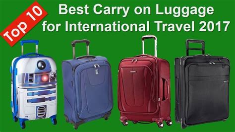 Best Carry on Luggage for International Travel – Best Carry on Luggage 2017