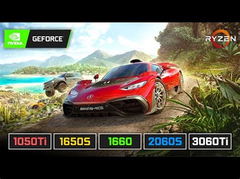 Forza Horizon 5 GTX 1050 Ti GTX 1650 SUPER GTX 1660 RTX 2060