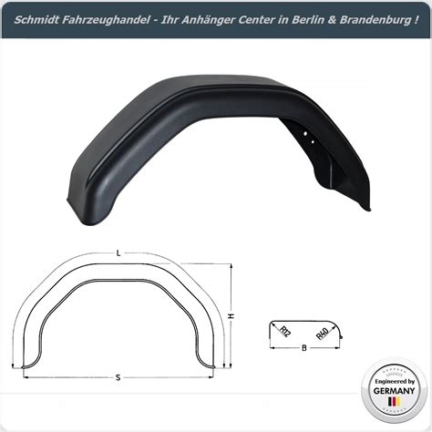 Anhänger Ersatzteil AV10 8943313 Kunststoff Kotflügel HMK2275 bis R14