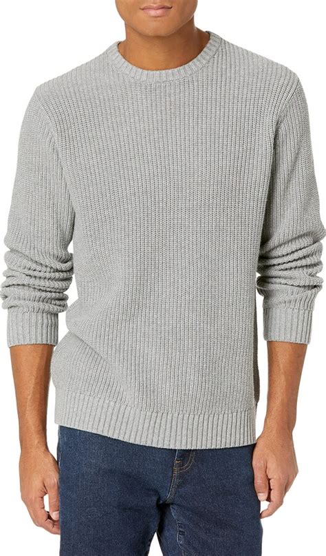 Goodthreads Men S Soft Cotton Rib Stitch Crewneck Sweater Shopstyle