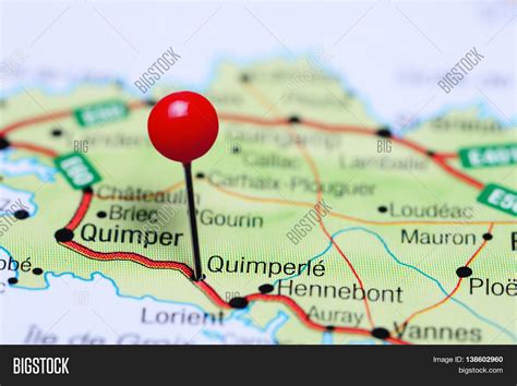 Quimperle Pinned On Image Photo Free Trial Bigstock