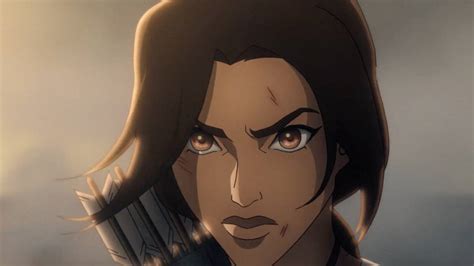 Netflix Shared A Tomb Raider The Legend Of Lara Croft Anime Trailer