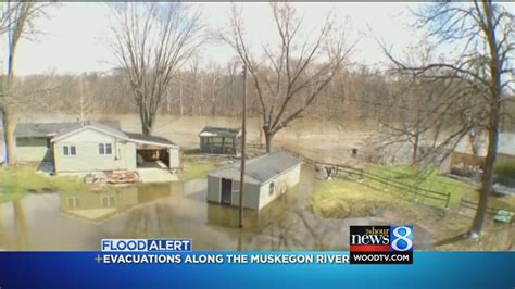 Flooding Evacuation Now Requested In Muskegon Co Youtube