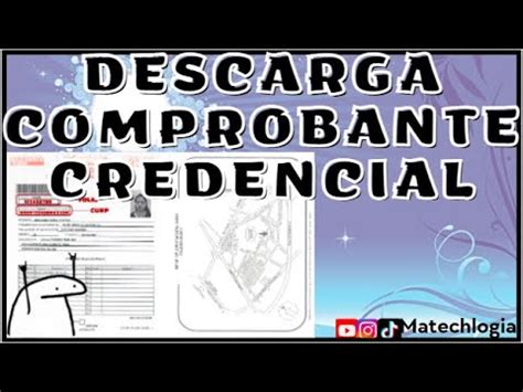 Descarga Tu Comprobante Credencial Comipems Comprobante