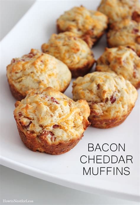 Bacon Cheddar Muffins How To Nest For Less