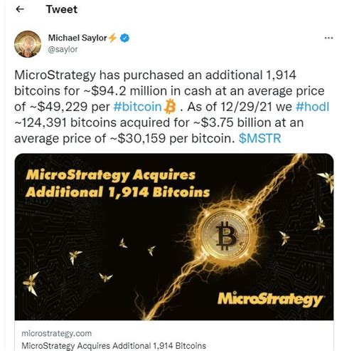 Microstrategy Compra De Nuevo La Ca Da De Bitcoin Con Millones