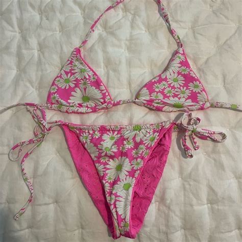 LoveShackFancy Swim Loveshackfancy X Hurley Floral Bikini Reversible Poshmark