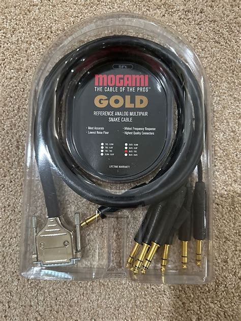 Mogami Gold DB25 XLRM 8 Channel Analog Interface Cable