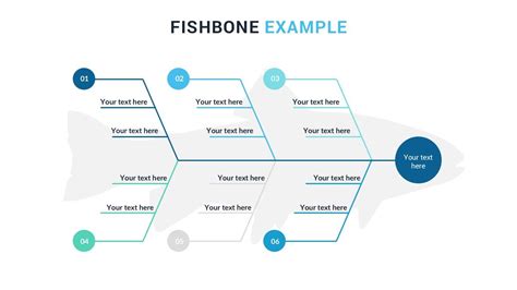 Ishikawa Diagram Powerpoint Template Fishbone Slide